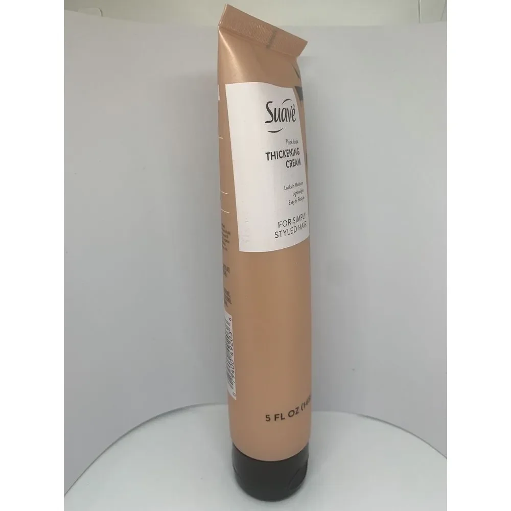 Suave Thick Look THICKENING CREAM For Simply Styled Hair Lightweight 5 oz‎